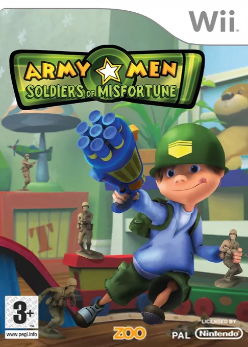 Army Men - Soldiers of Misfortune (Europe) (En,Fr,De,Es,It)